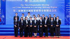 外国语学院师生圆满完成第三届澜湄区域犯罪形势分析圆桌会议服务保障工作