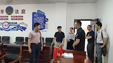 【毕业生就业】廖原带队走访广西华司律师事务所