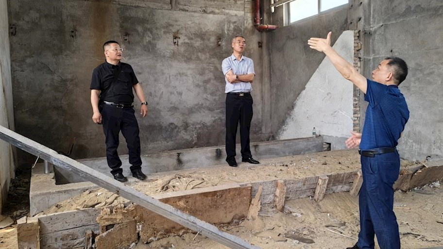 警务实战学院赴北海训练基地调研靶场使用情况