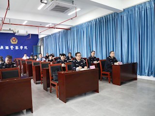 学校组织收看广西全面推进高等学校课程思政建设工作视频会议