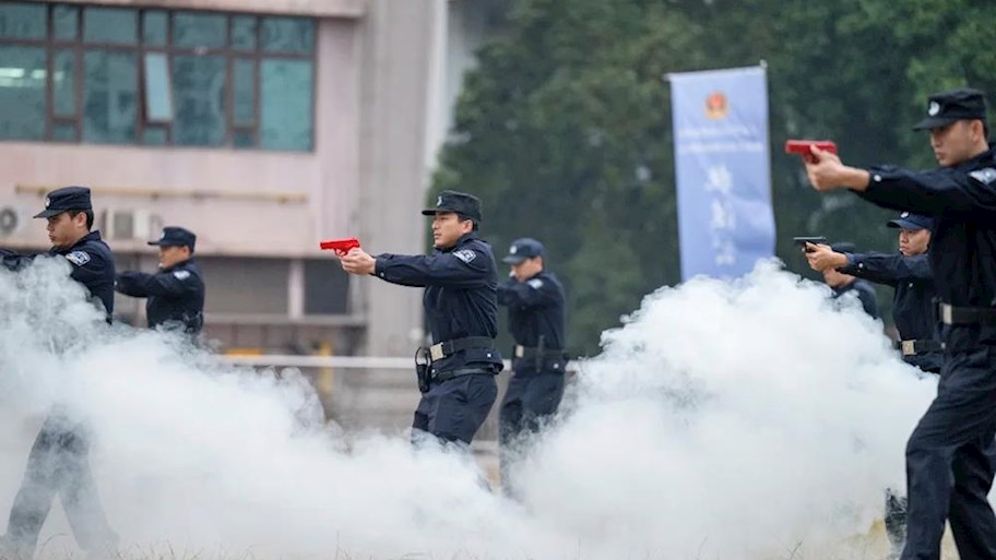 beat365官网承办广西司法行政戒毒系统实战大练兵警务技能比武展演集训班