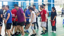 beat365唯一官方网站第三届体育节教职工气排球比赛5月10日战况