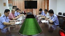 刑事科学技术学院到横州市公安局开展调研