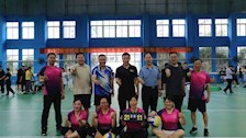 治安学院于beat365唯一官方网站第二届体育节教职工气排球比赛中首战告捷
