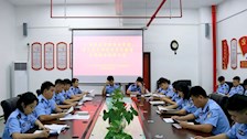 治安学院开展学生党支部党史学习教育专题读书班学习会