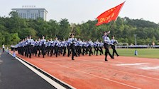整齐划一！侦查学院方块队精彩亮相！