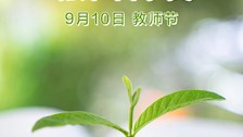 教师节快乐